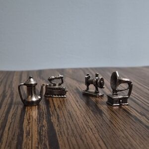Vintage Silver Miniature Set